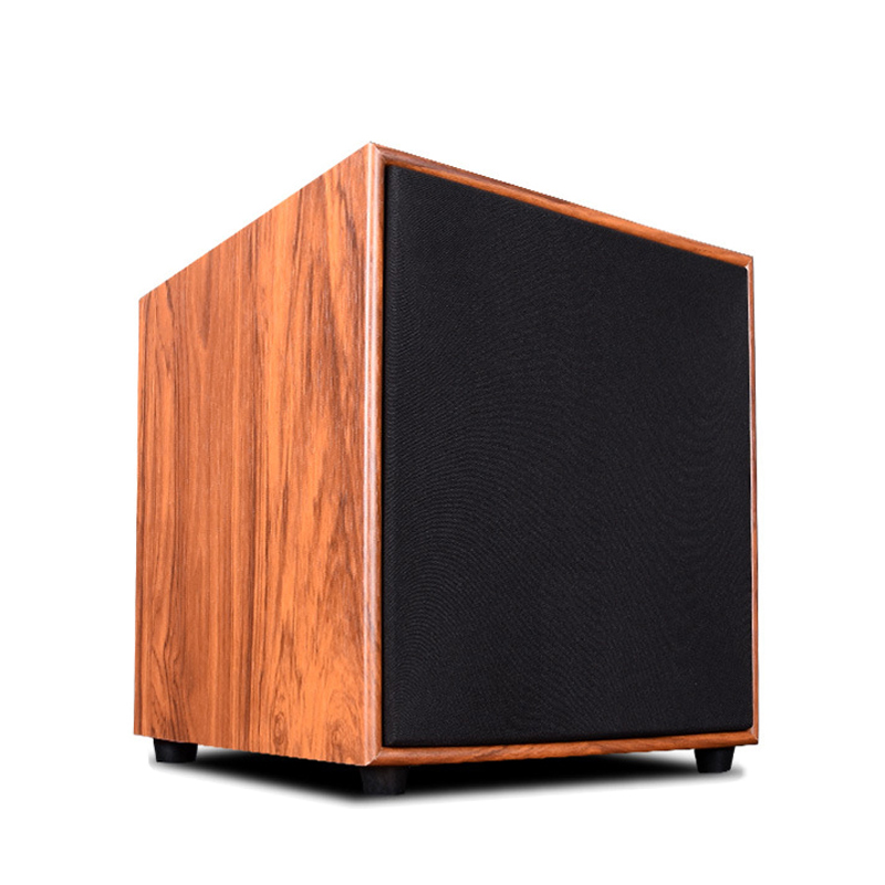 Home Theater Speaker - 12 inch zware bas houten actieve