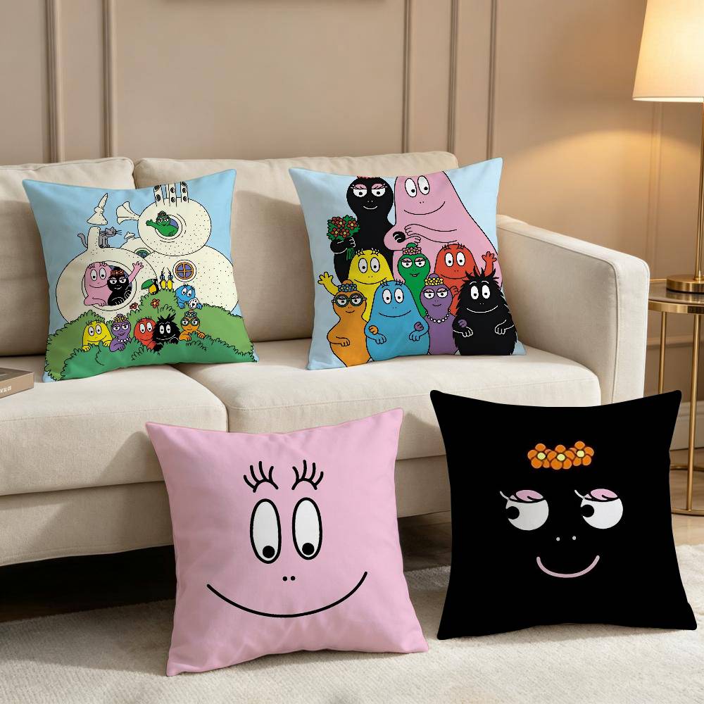 Recliner Sofa Cover - Cartoon Barbapapa CUTE kussenhoes zachte kussenhoes