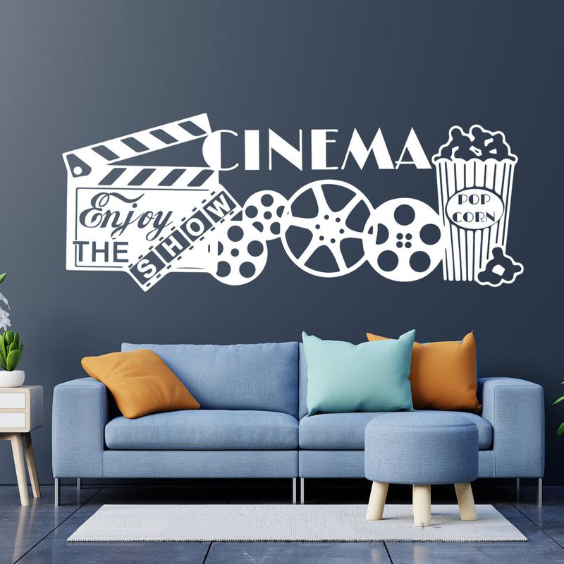 Home Cinema Quotes - Theater Kamer Decor Home Cinema Vinyl