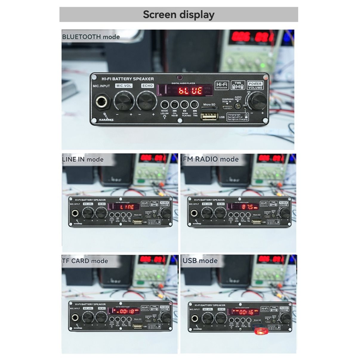 update. 2X10W 3.7V Versterker  - Home Theater Speaker recensie en prijs