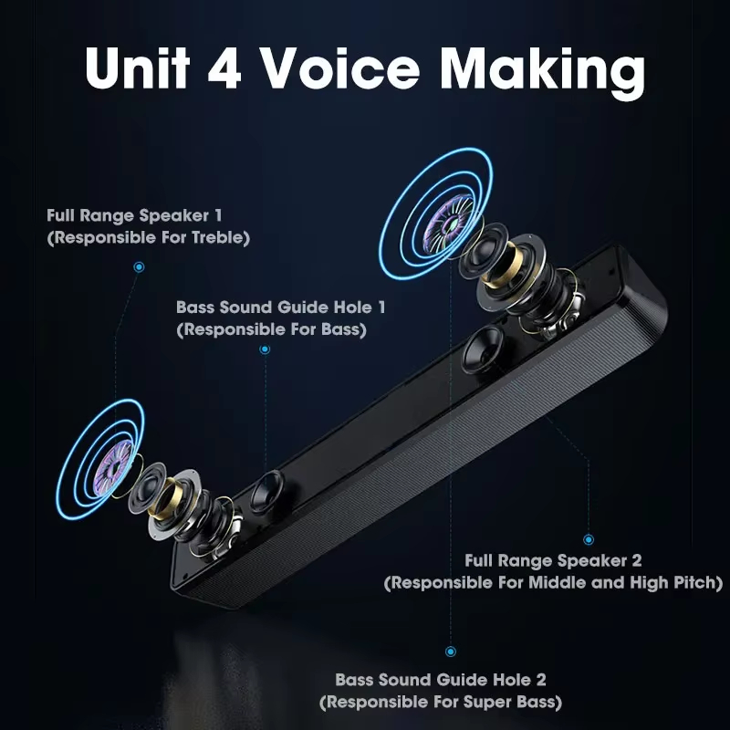Bluetooth Soundbar voor TV, co - Home Theater Speaker recensie en prijs