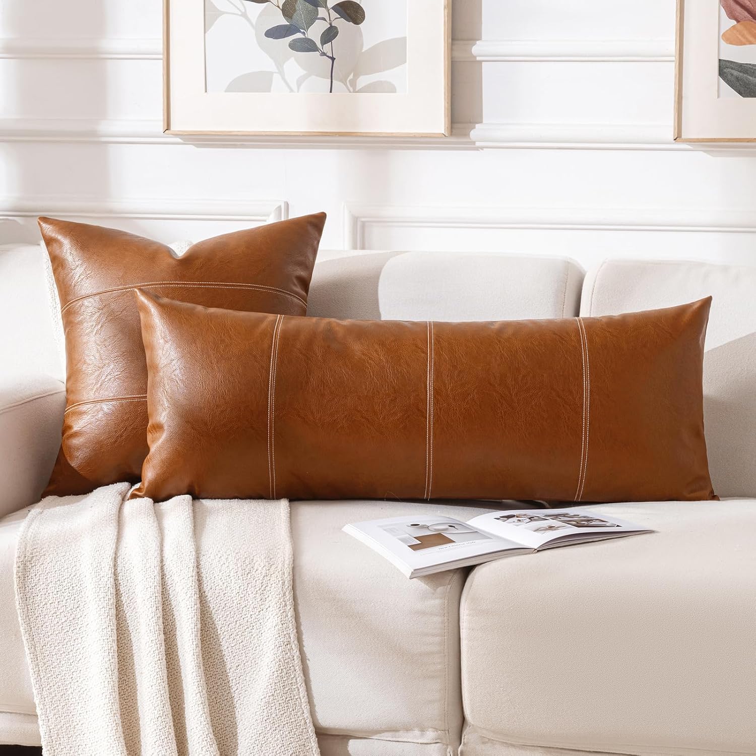 1 stuk kunstleer sierkussenhoe - Recliner Sofa Cover recensie en prijs