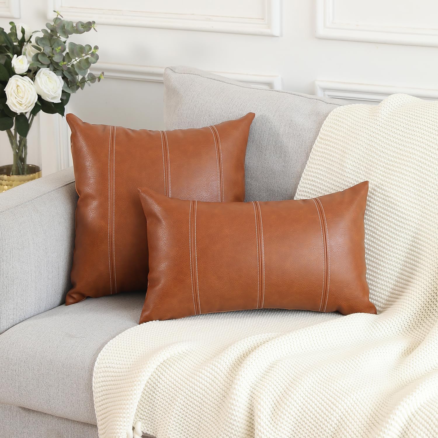 1 stuk kunstleer sierkussenhoe - Recliner Sofa Cover recensie en prijs