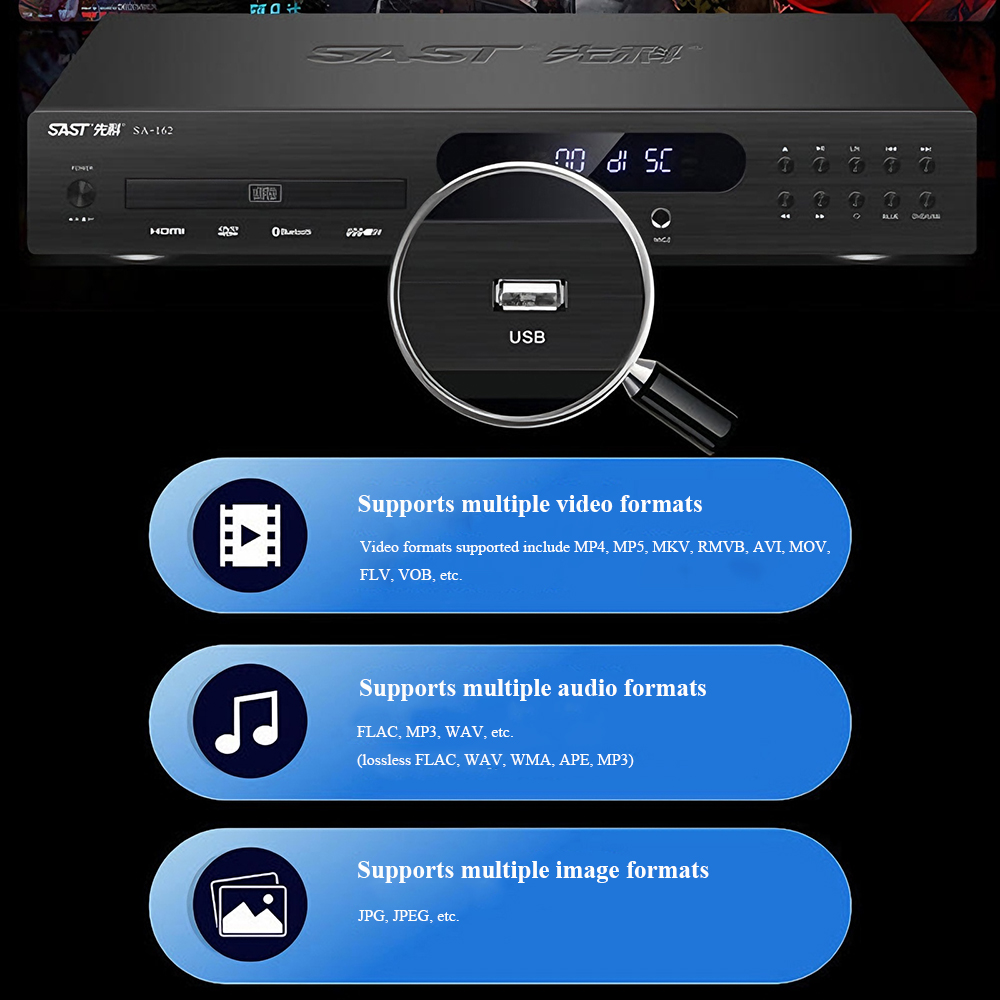 Full format DVD/CD-speler met  - Home Cinema Samsung 5.1 recensie en prijs