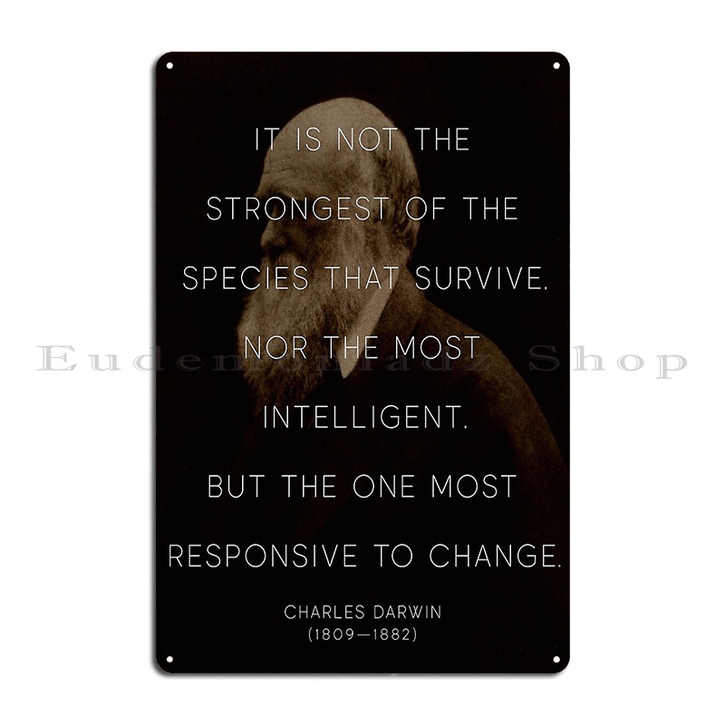 Charles Darwin Citaat Over Lev - Home Cinema Quotes recensie en prijs