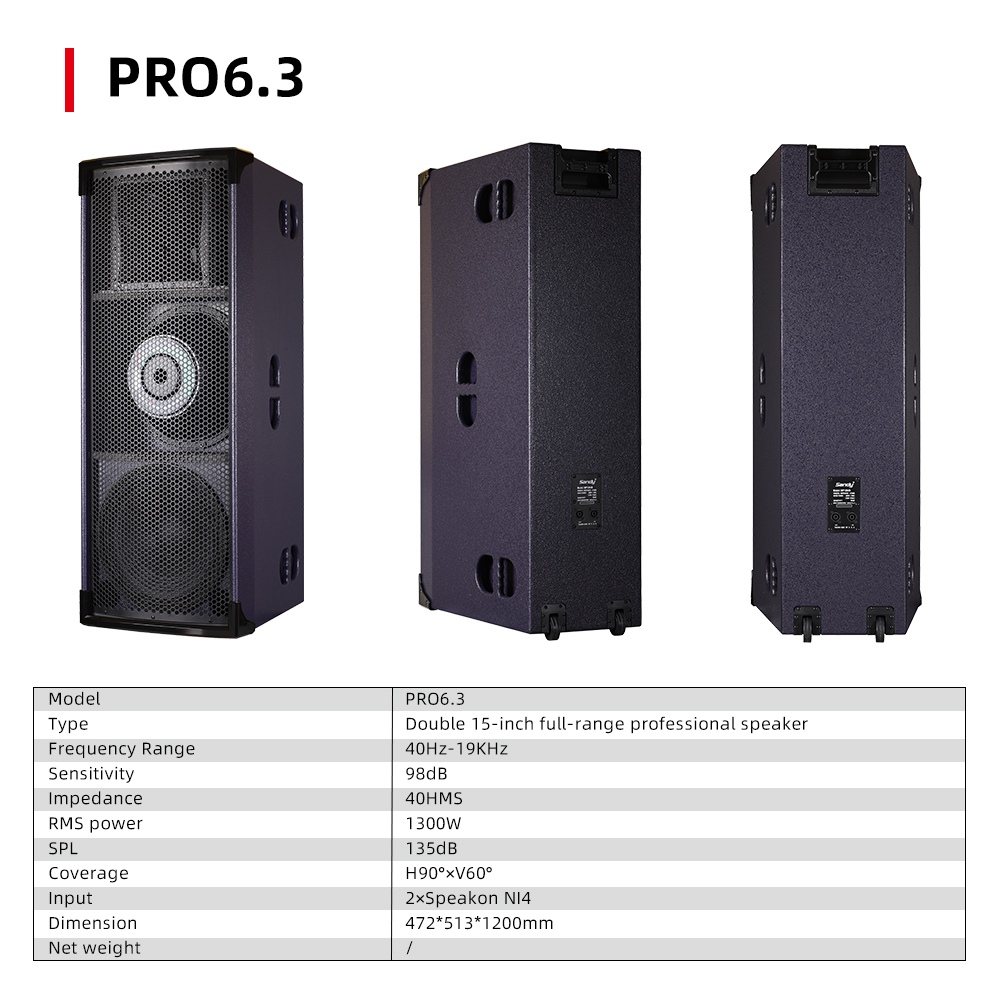 Lane PRO6.3 Nieuwe Aanwinst Zw - Home Theater Speaker recensie en prijs